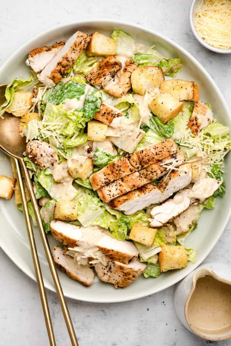 Grilled Chicken Caesar Salad