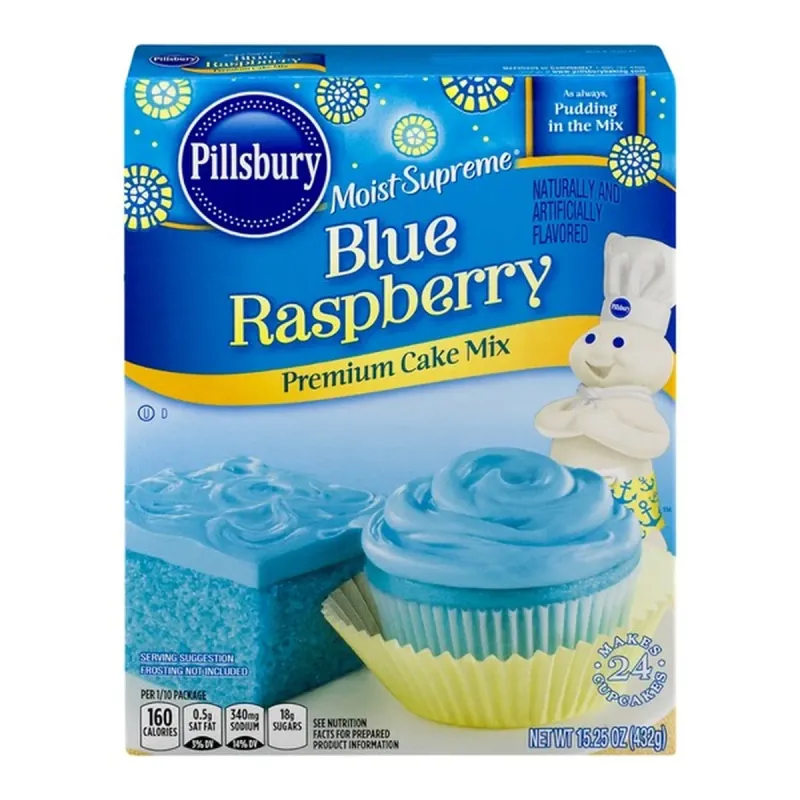 Blue Raspberry Cake Mix