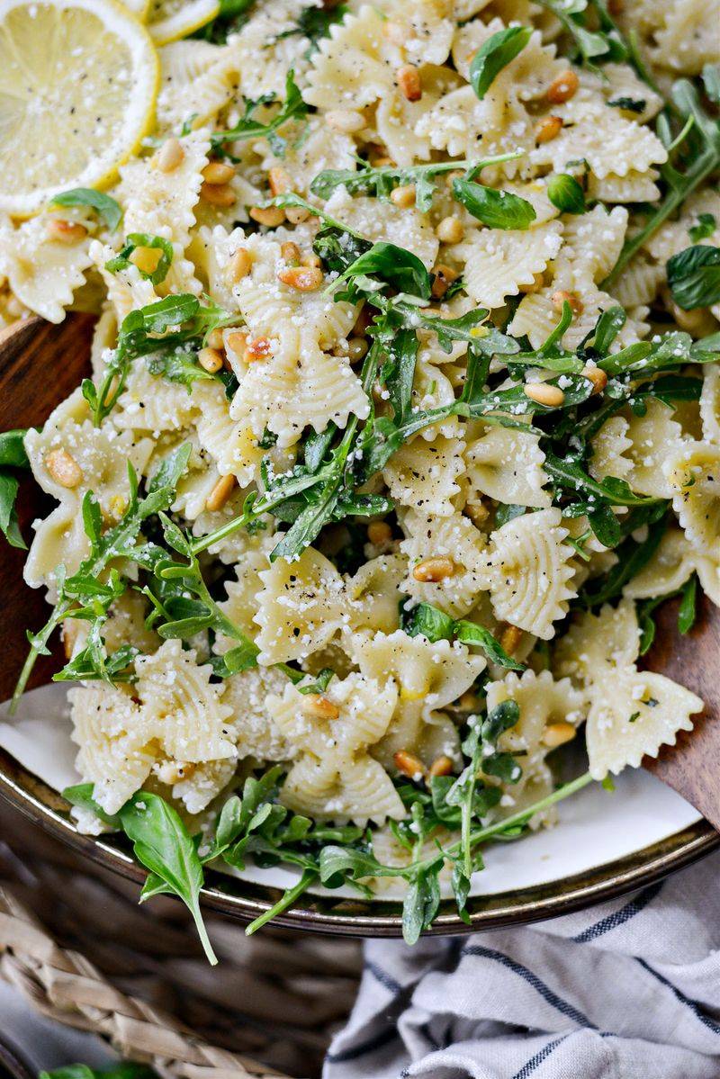 Lemon-Basil Bowtie Salad