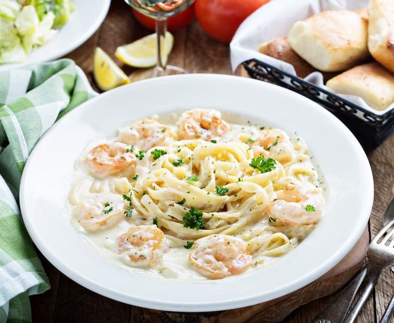 Olive Garden’s Shrimp Alfredo