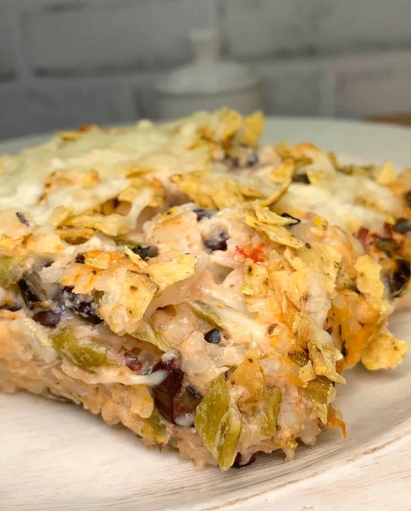 Green Chili Chicken Bake