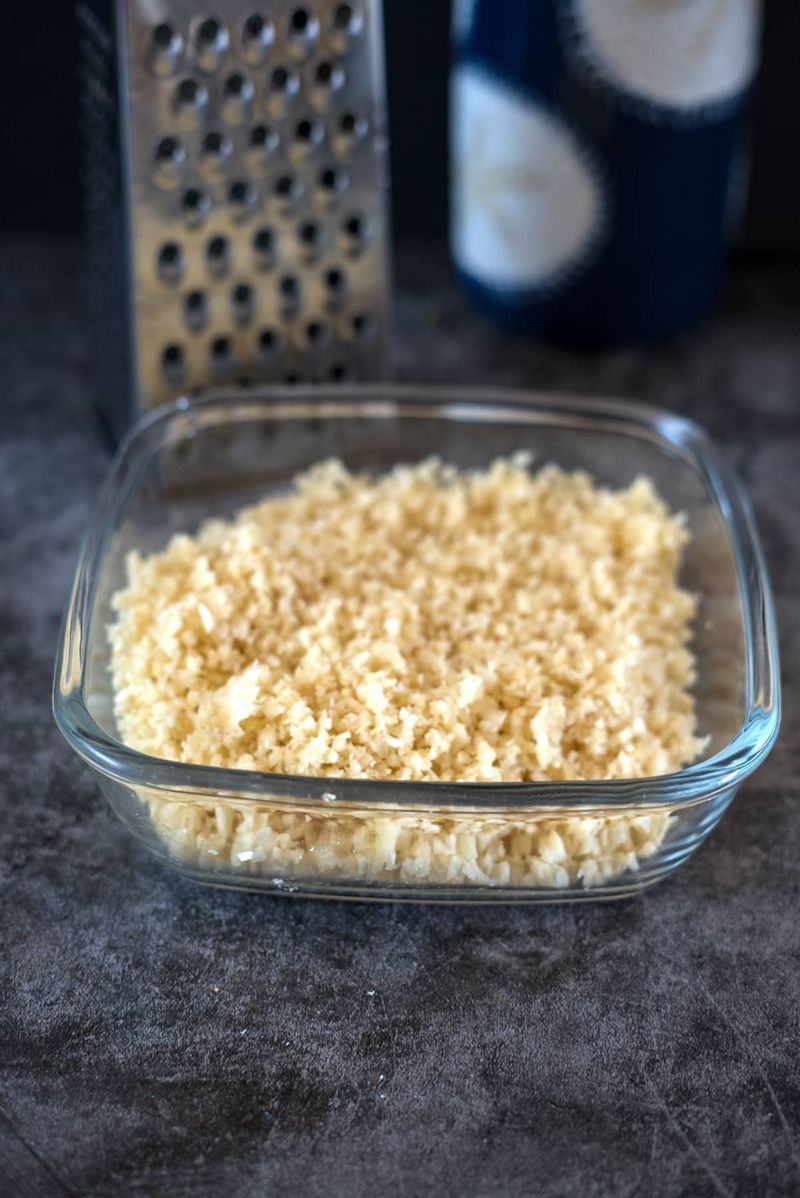 Riced Celeriac