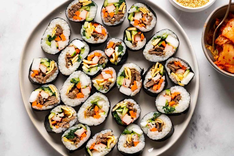 Gimbap (Korean Rice Rolls)