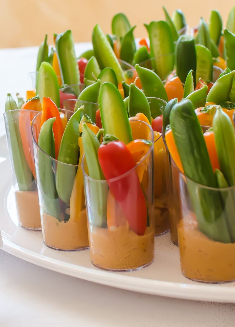 Mini Carrot Crudité Cups