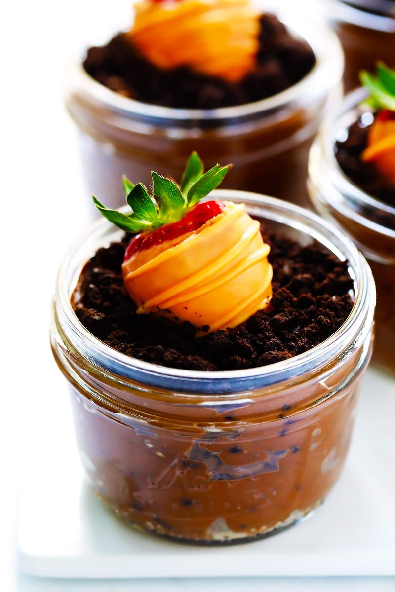 Carrot Patch Dirt Cups