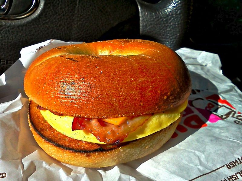 Dunkin’ Bacon, Egg & Cheese on Bagel