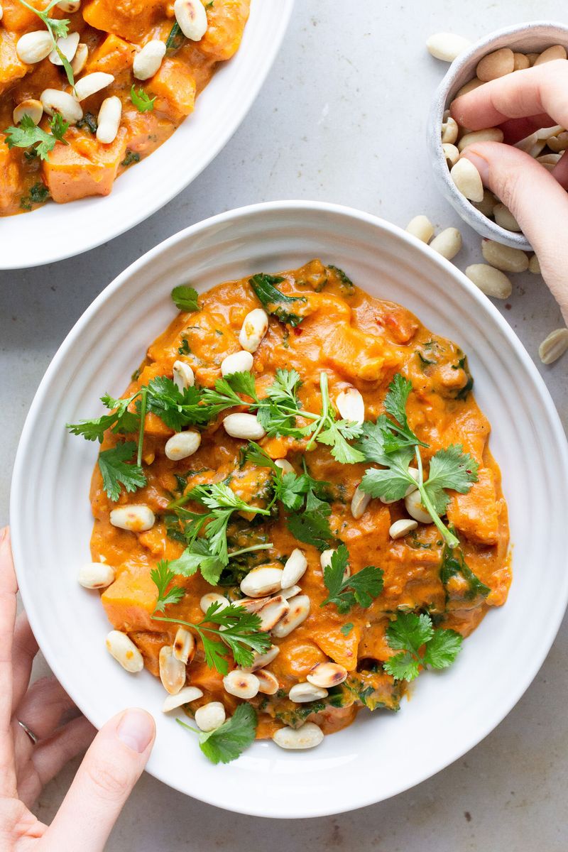 Sweet Potato and Kale Curry