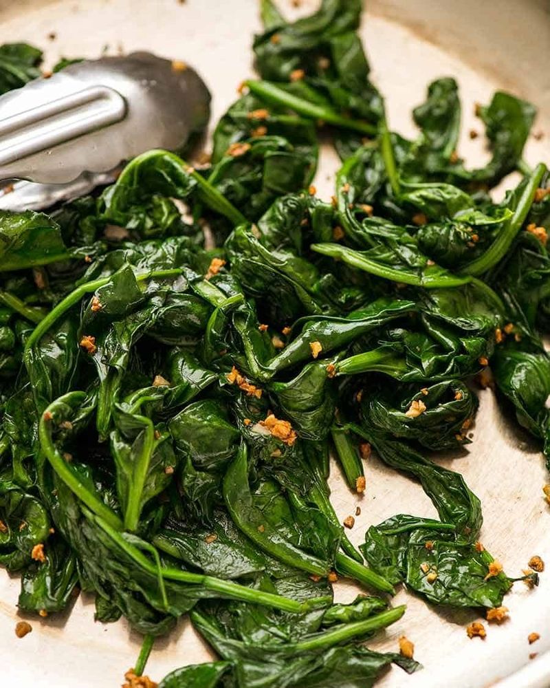 Sautéed Spinach with Garlic