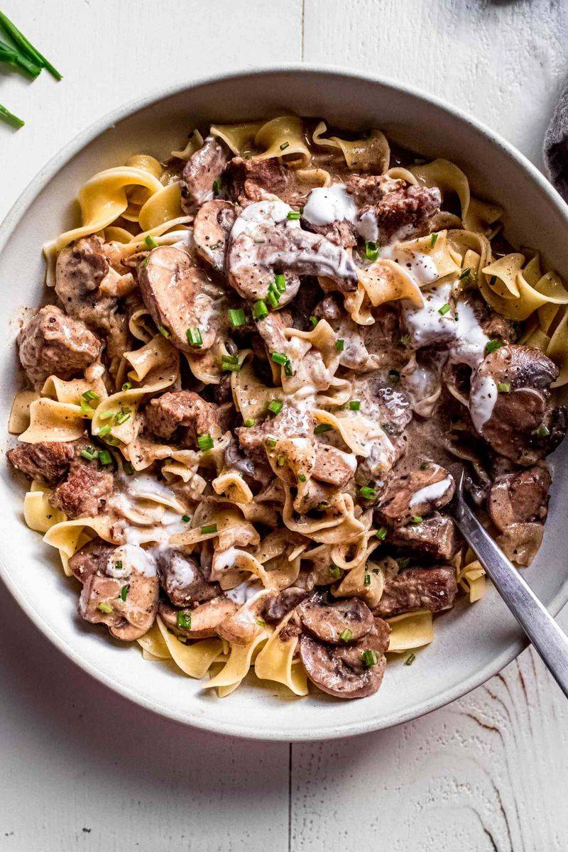 Beef Stroganoff