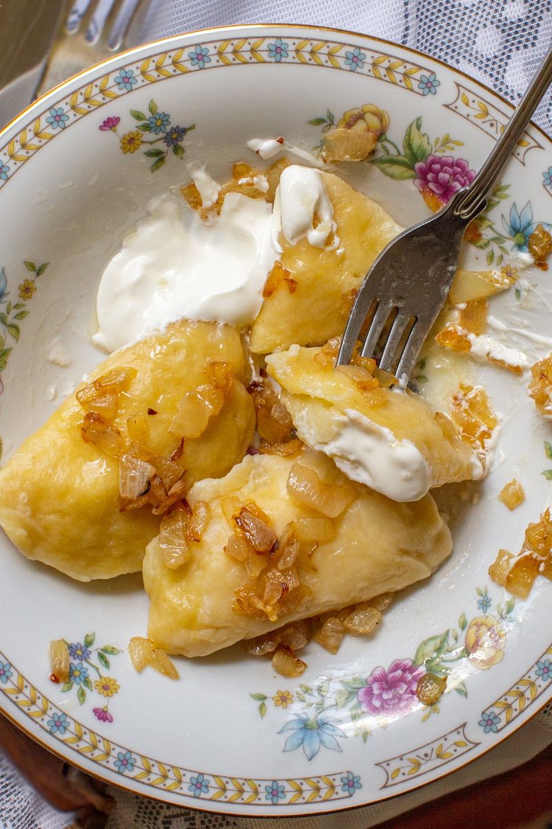 Cabbage and Potato Pierogi