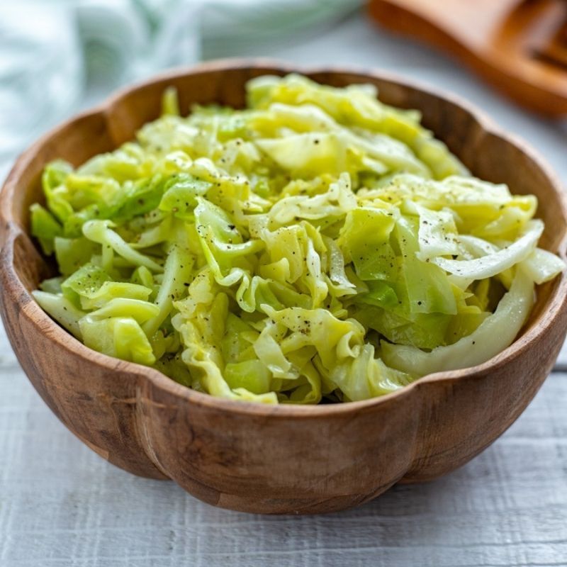 Sautéed Cabbage with Just Salt and Pepper