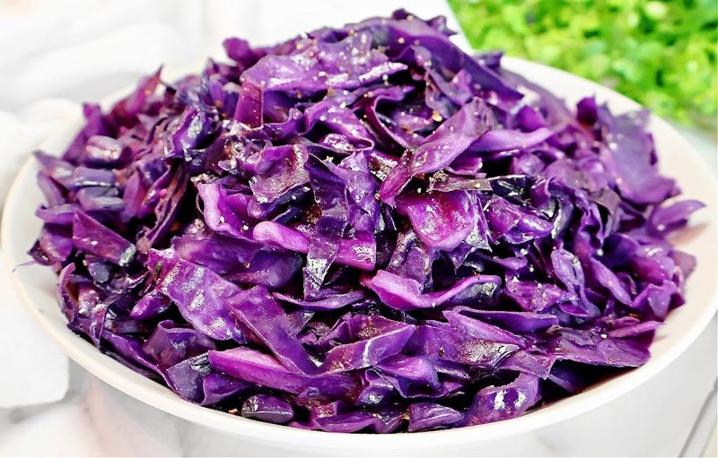Sautéed Red Cabbage Without Sweet or Acidic Balance