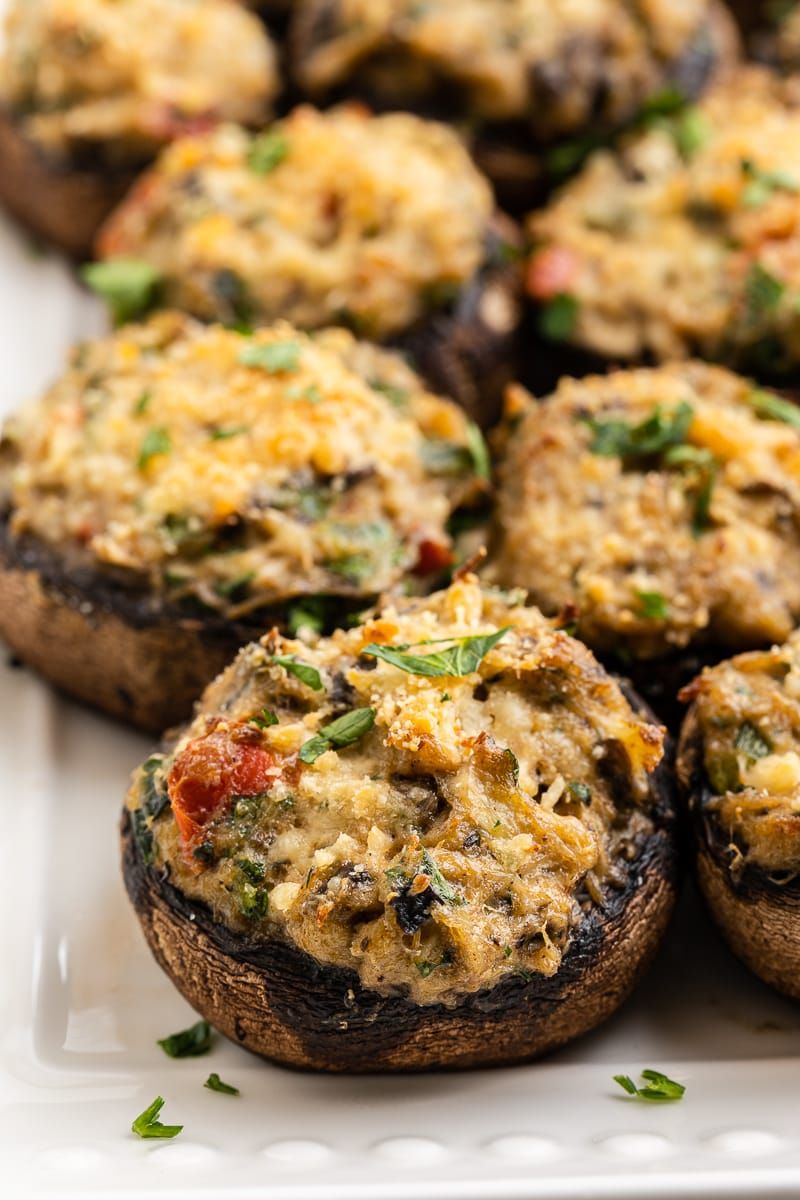 Crab-Stuffed Mushrooms