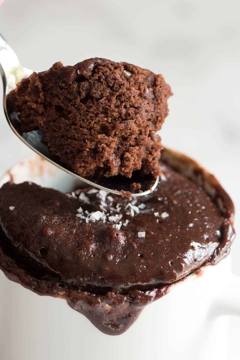Microwave Cake Mix Brownies