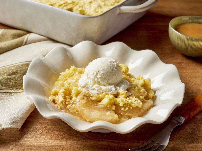 Dump Cakes with Canned Pie Filling