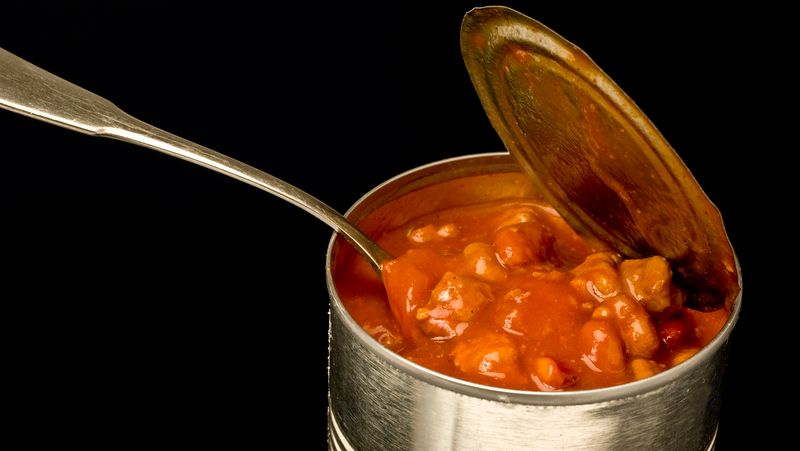 Canned Chili with Meat