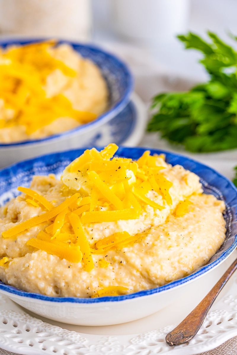 Canned Grits with Cheese