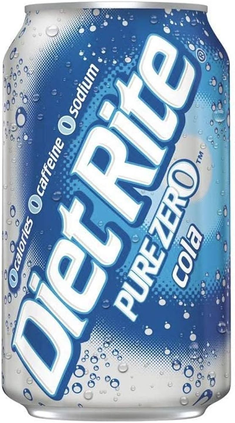 Diet Rite Pure Zero Cola (Canned)