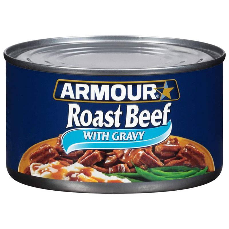 Canned Roast Beef in Gravy