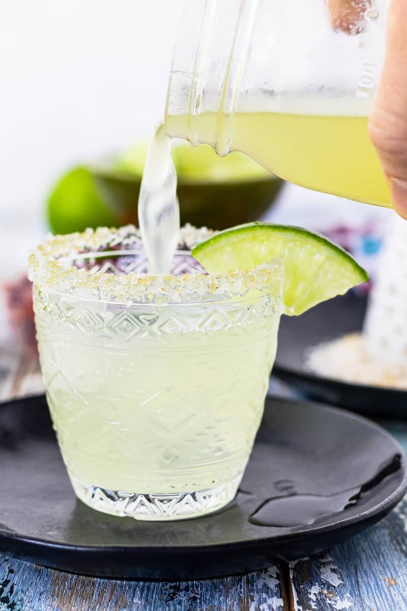 Sweet Margaritas with Mix