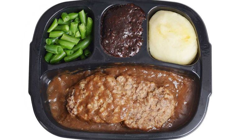 TV Dinners with Salisbury Steak