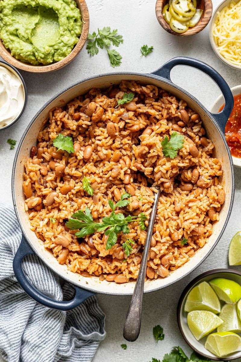 Rice and Beans (With Seasoning!)
