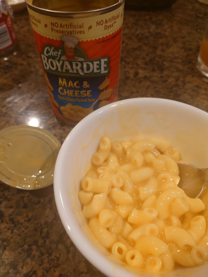 Canned Mac and Cheese