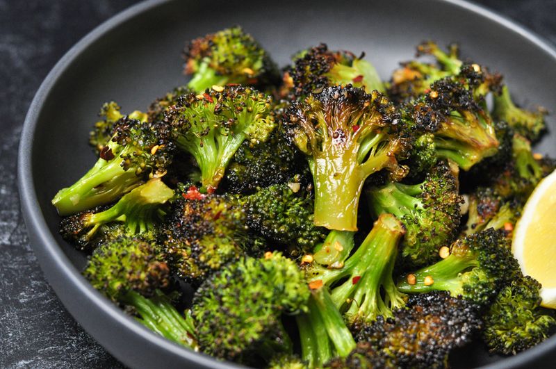 Roasted Broccoli with Chili Flakes