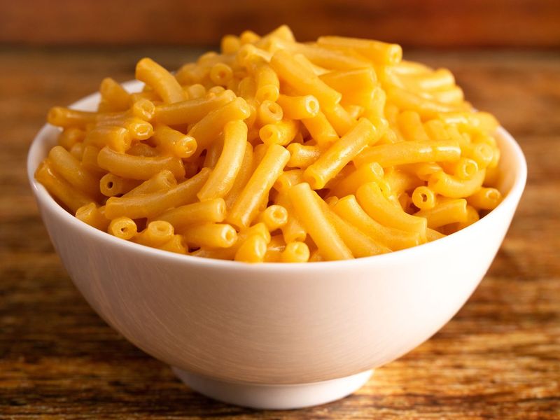Mac & Cheese (Boxed, Especially Kraft)