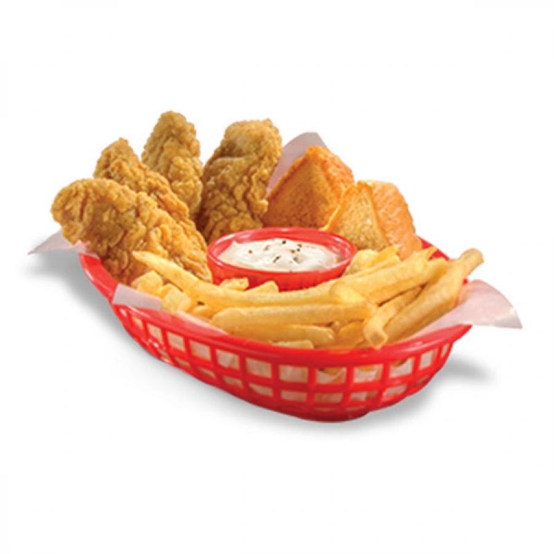 Dairy Queen Chicken Strip Basket with Texas Toast and Gravy