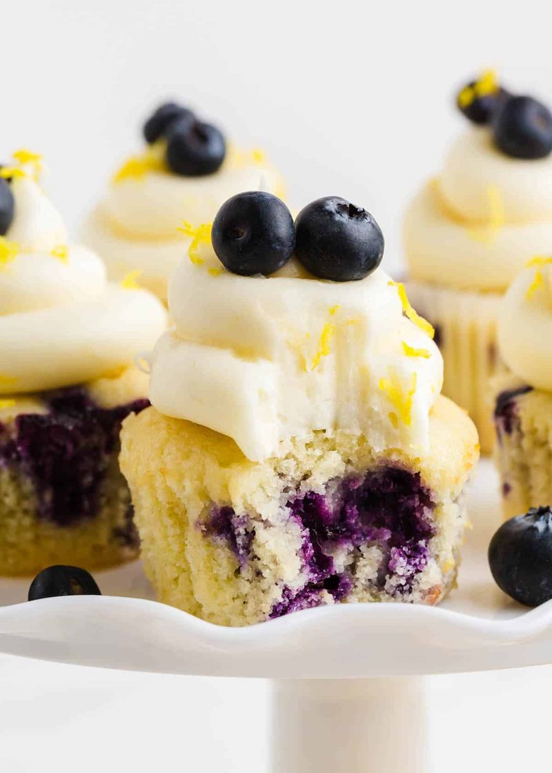 Lemon-Blueberry Cupcakes