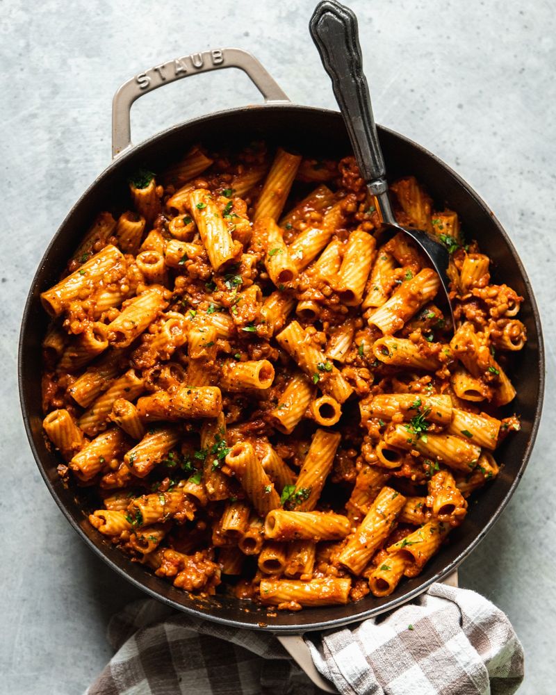 One-Pot Lentil Bolognese