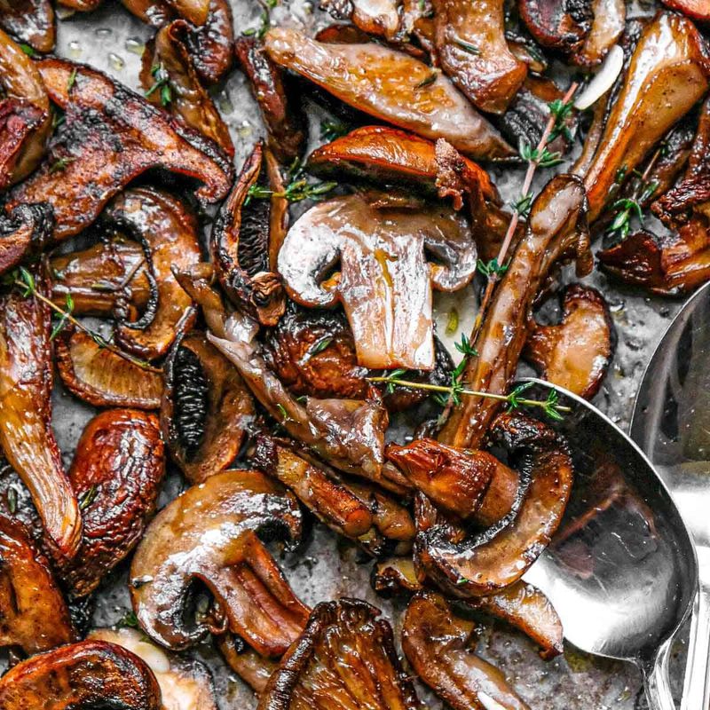 Roasted Mushrooms Instead of Truffle Oil