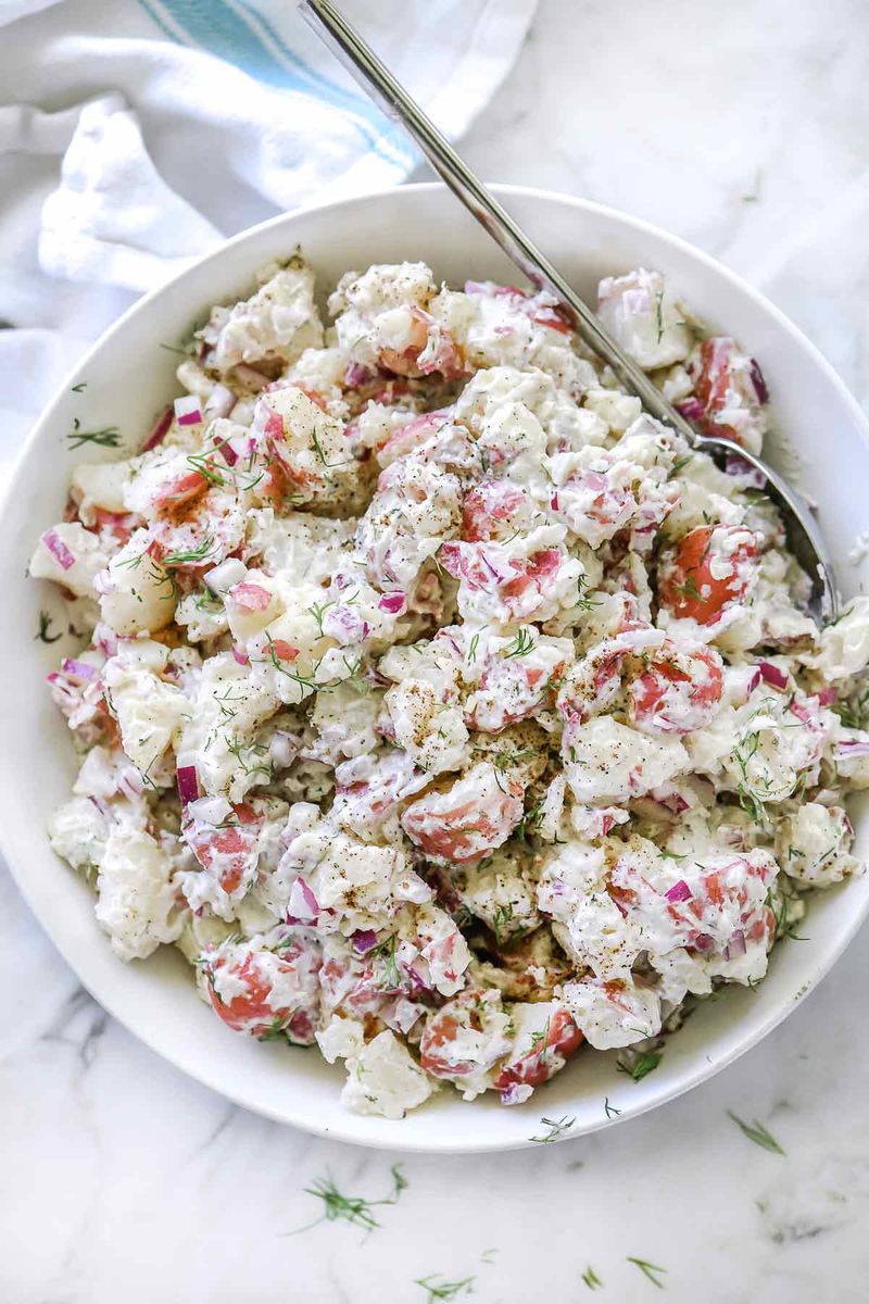 Creamy Potato Salad with Dill