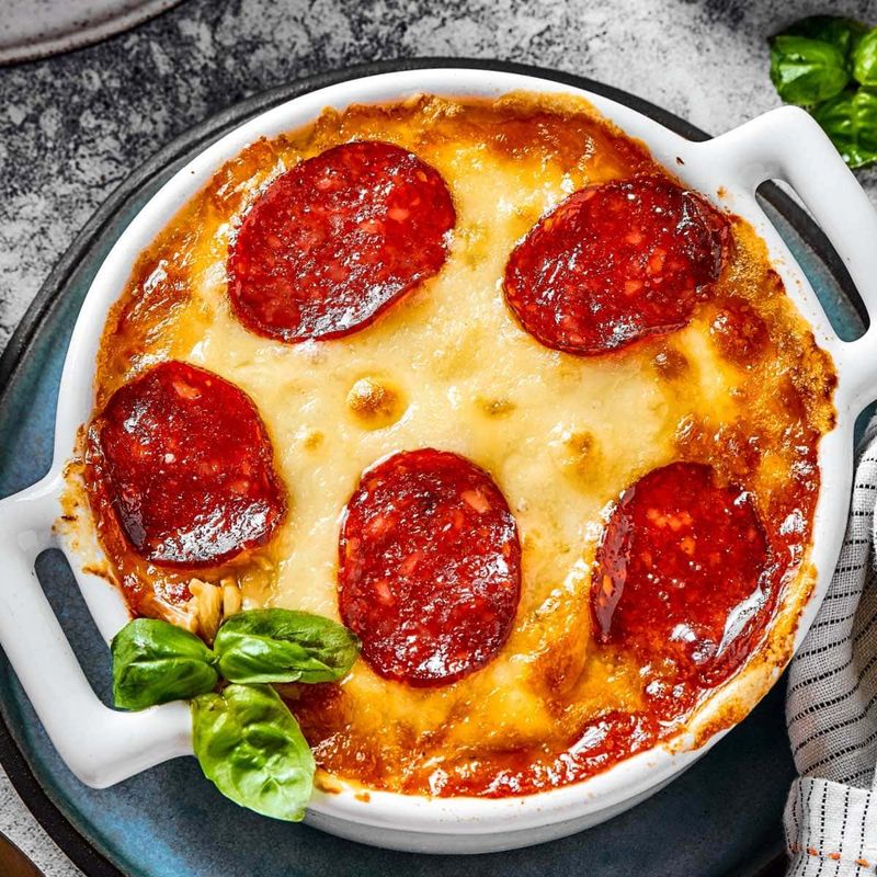 Crustless Pizza Bowls