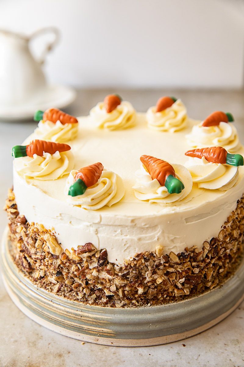 Classic Carrot Cake with Cream Cheese Frosting