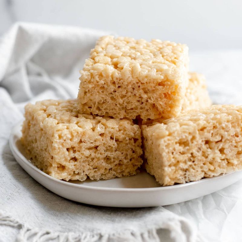 Brown Butter Rice Krispie Treats
