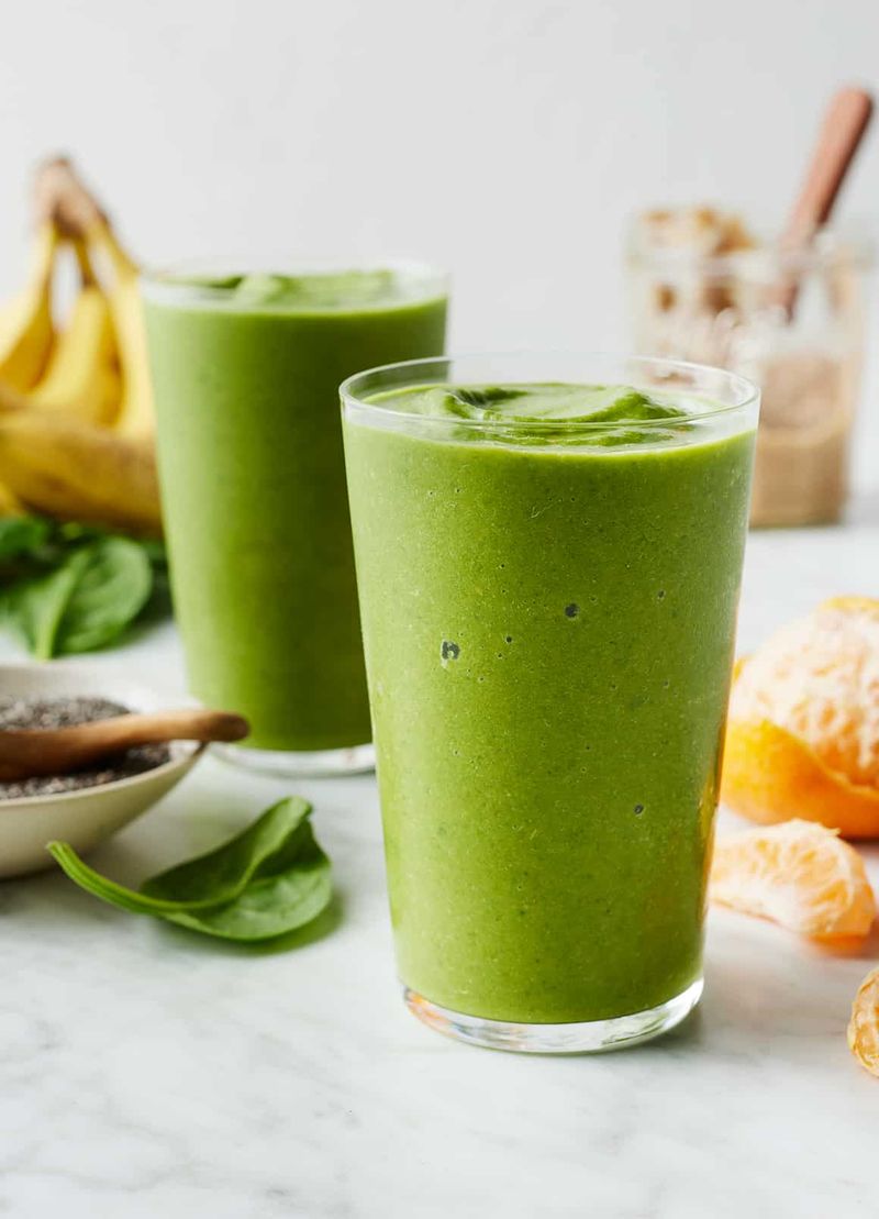 Smoothie with Protein + Greens + Healthy Fats