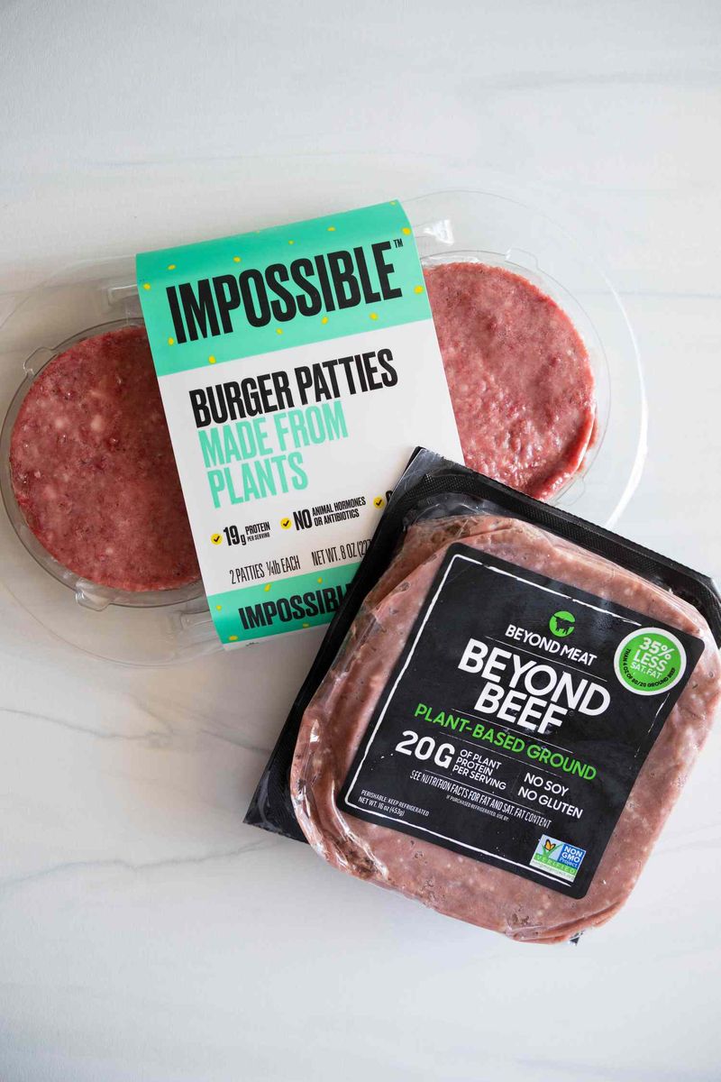 Plant-Based Meats (Beyond, Impossible)