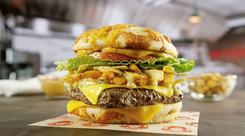 Wendy’s Loaded Nacho Cheeseburger