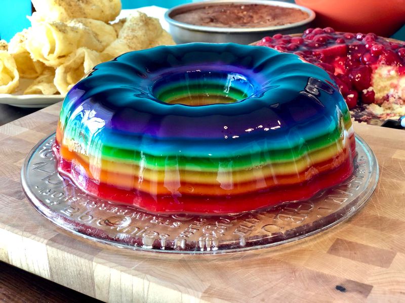 Jell-O Mold Dessert
