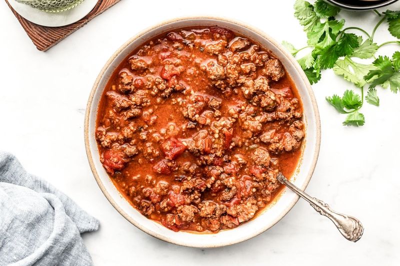 Texas Chili (No Beans)