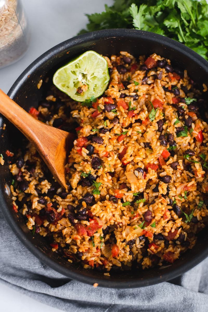 Brown Rice + Beans