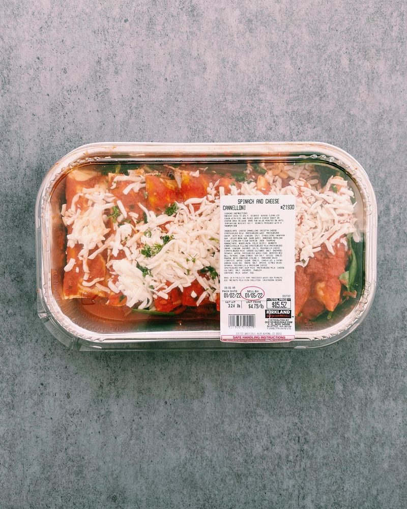 Spinach & Cheese Cannelloni