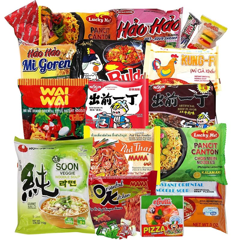Packaged Instant Noodles
