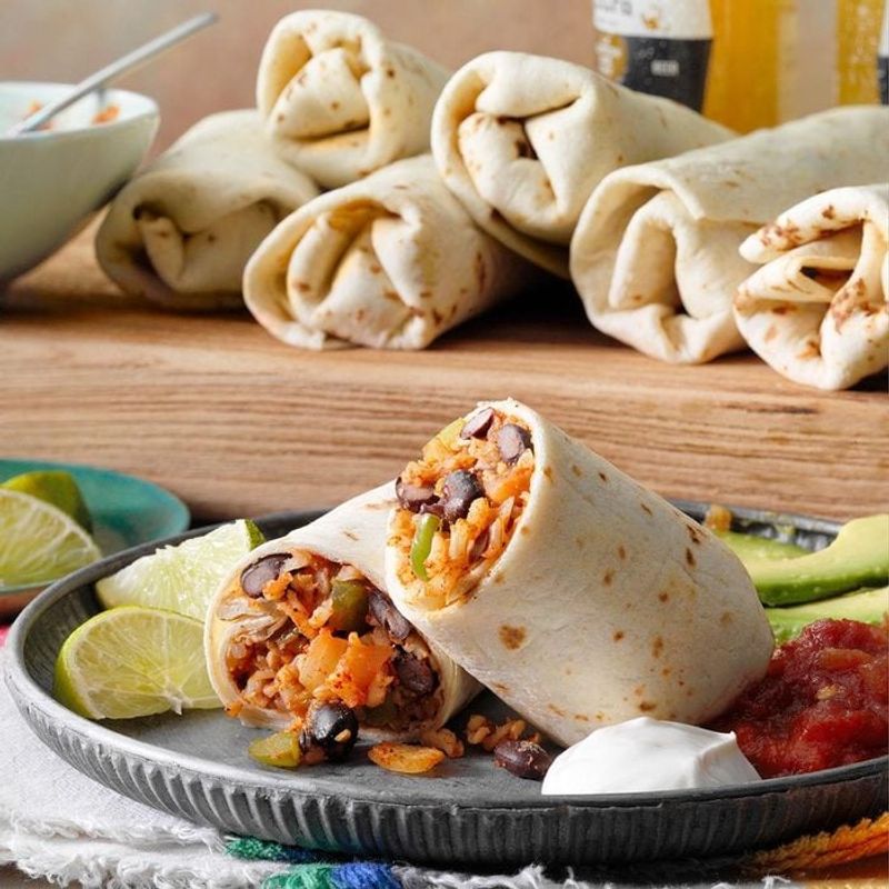 Bean Burrito (Fresco Style)