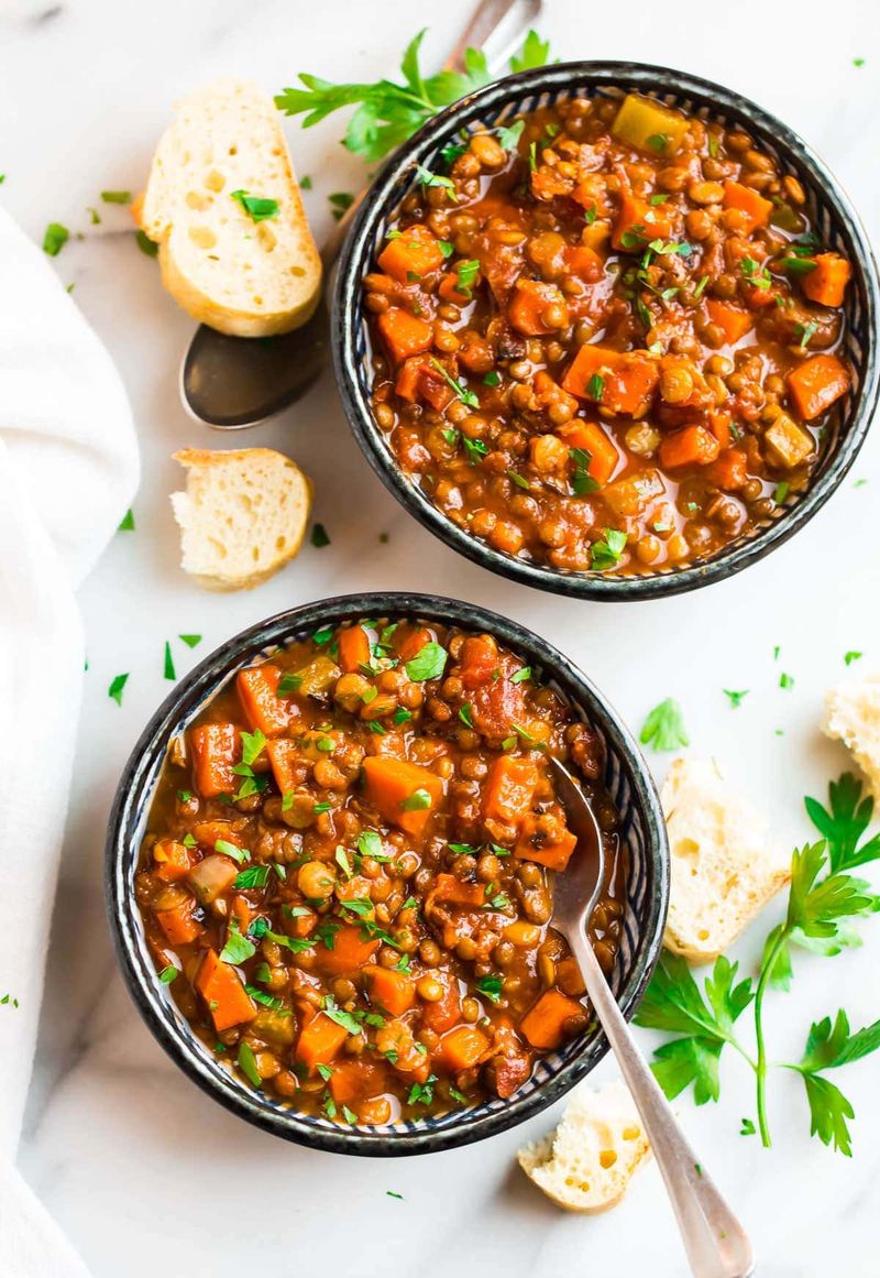 Slow-Cooked Lentil Soup