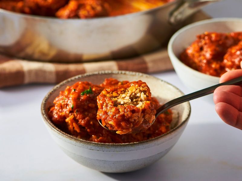 Porcupine Meatballs