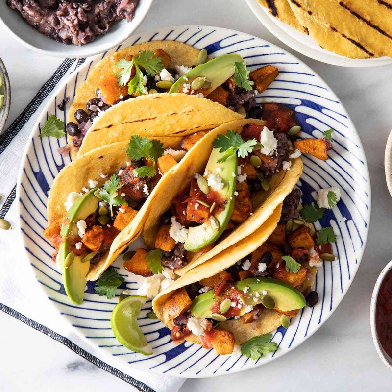 Sweet Potato & Black Bean Tacos