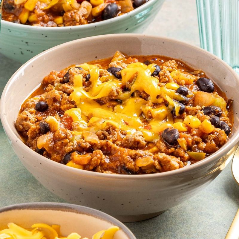 Turkey or Black Bean Chili